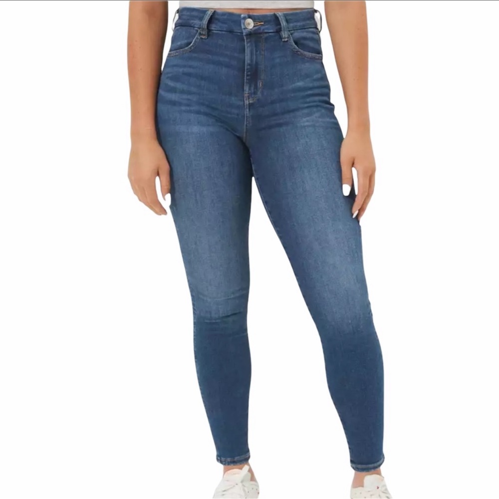 American Eagle Curvy Hi-Rise Stretch Jegging Sz 14